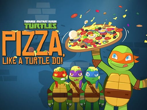 Ninja Turtles Pizza Like A Turtle Do!