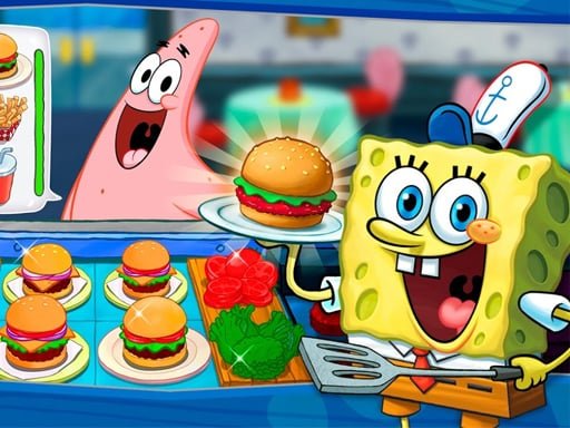 SpongeBob Cook  Restaurant Management &amp Food Game