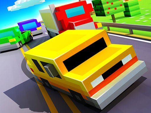 Blocky Highway Traffic Racing